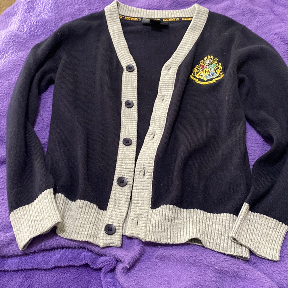 Harry Potter crop cardigan